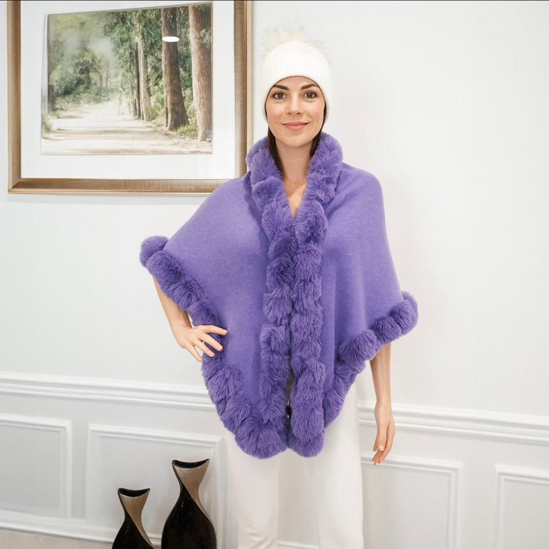 Purple Poncho