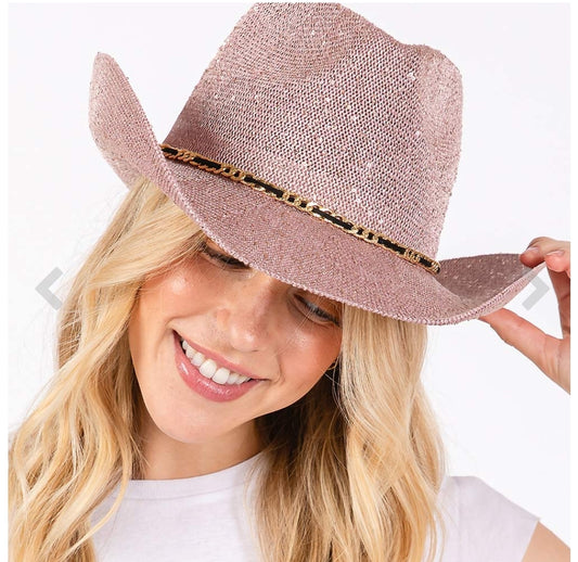 Sequin Cowboy Hat