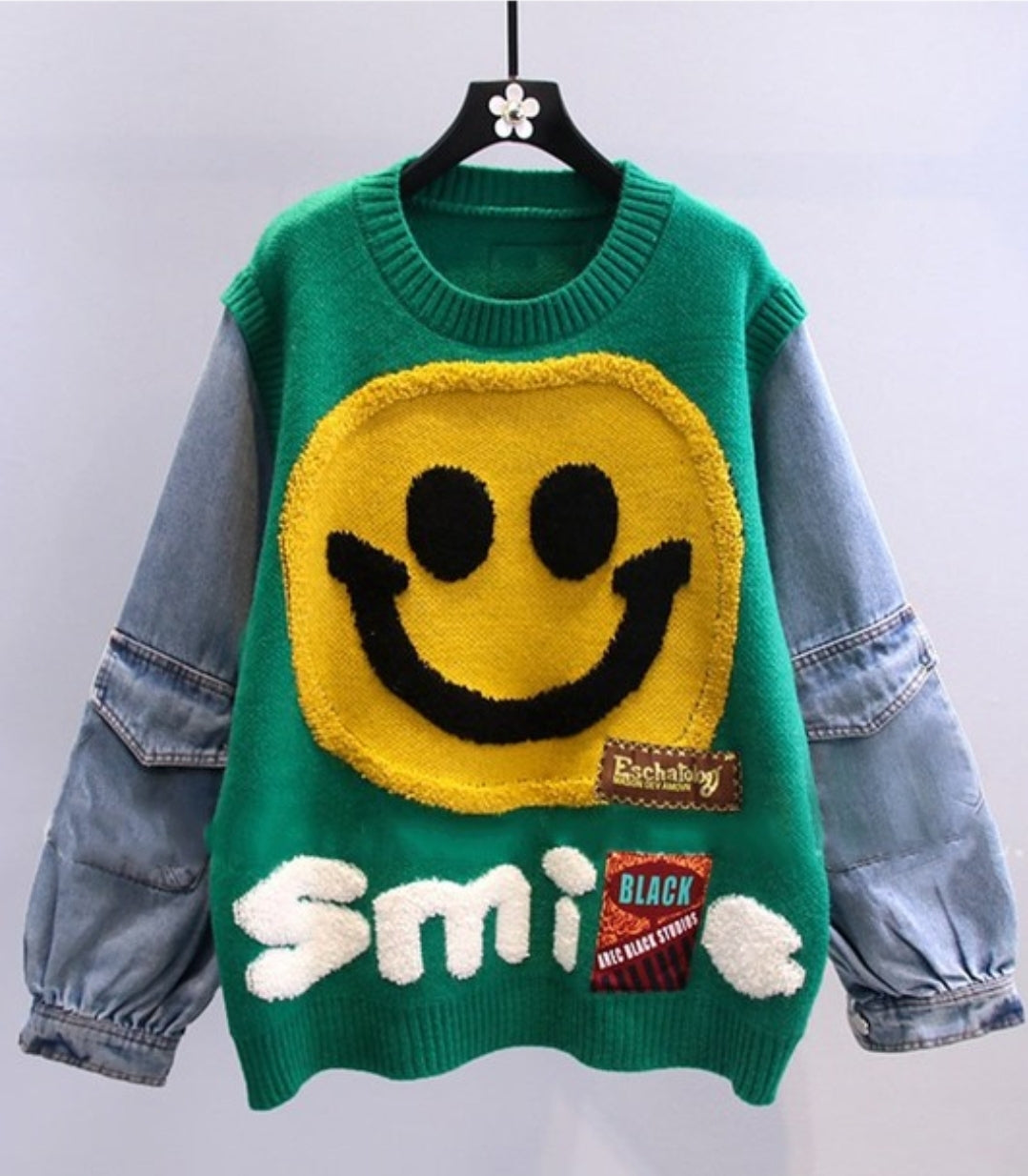 LOL Smiley face sweater