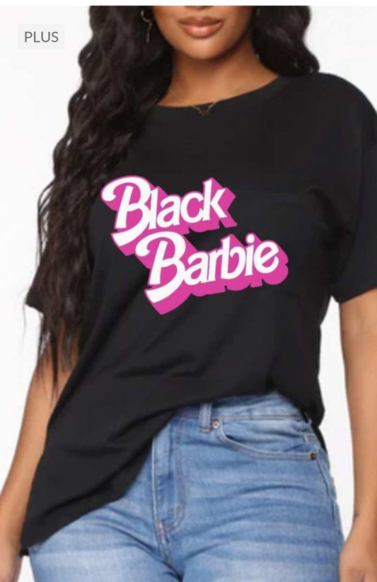 Black Barbie tshirt