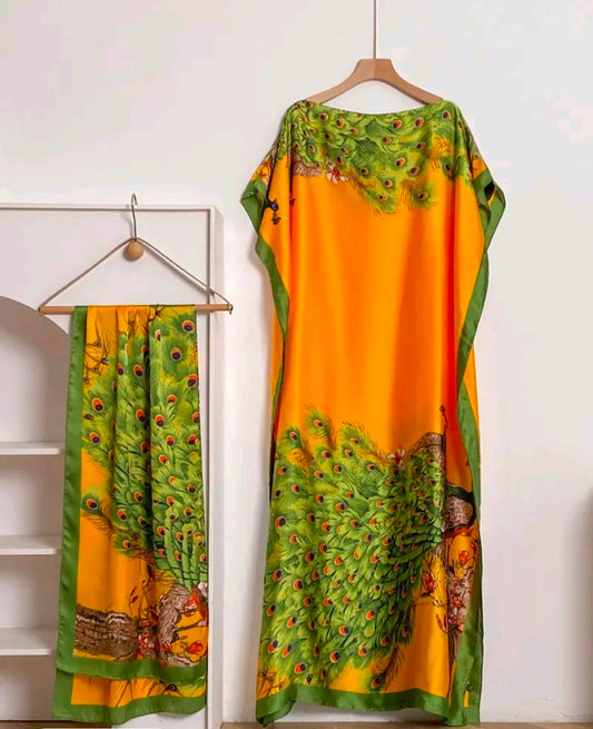 Orange Peacock Moomoo
