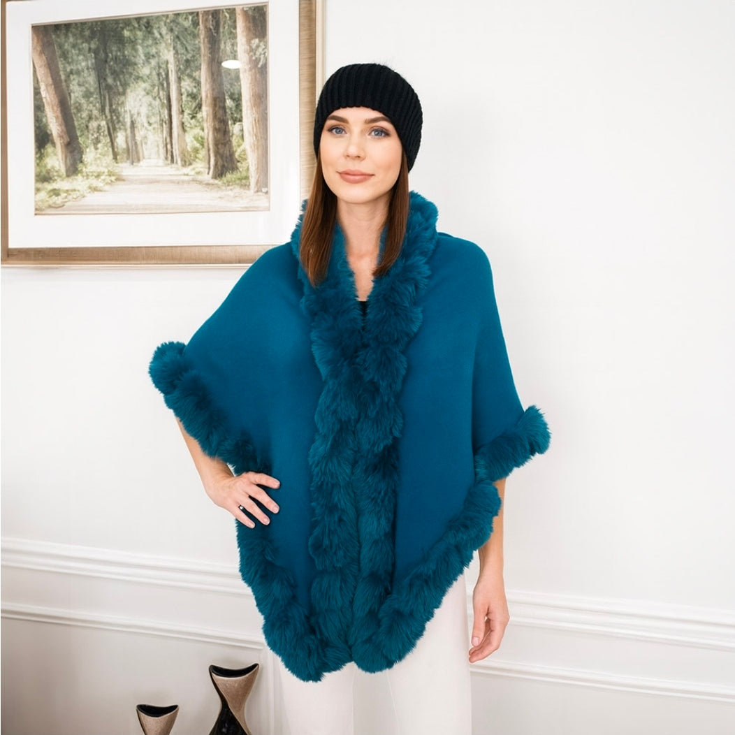 Blue Poncho