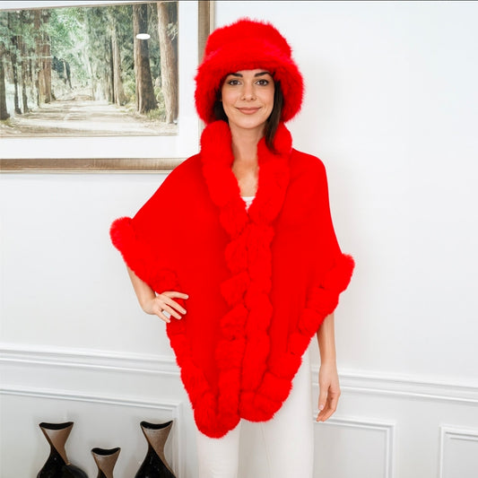 Red Poncho